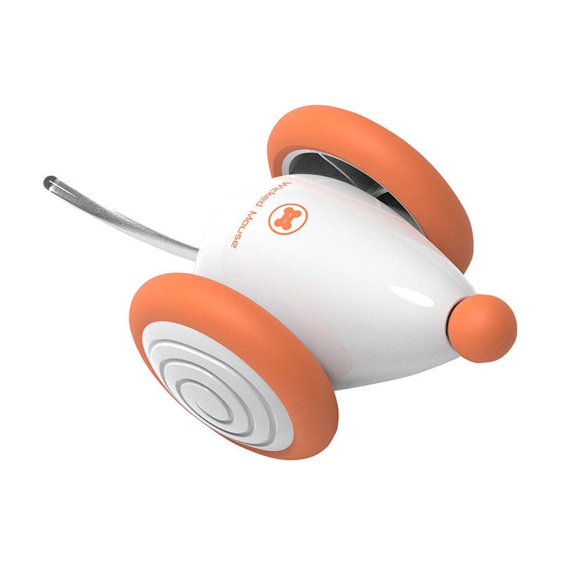 Interaktiv kattleksak Cheerble Wicked Mouse (aprikos)