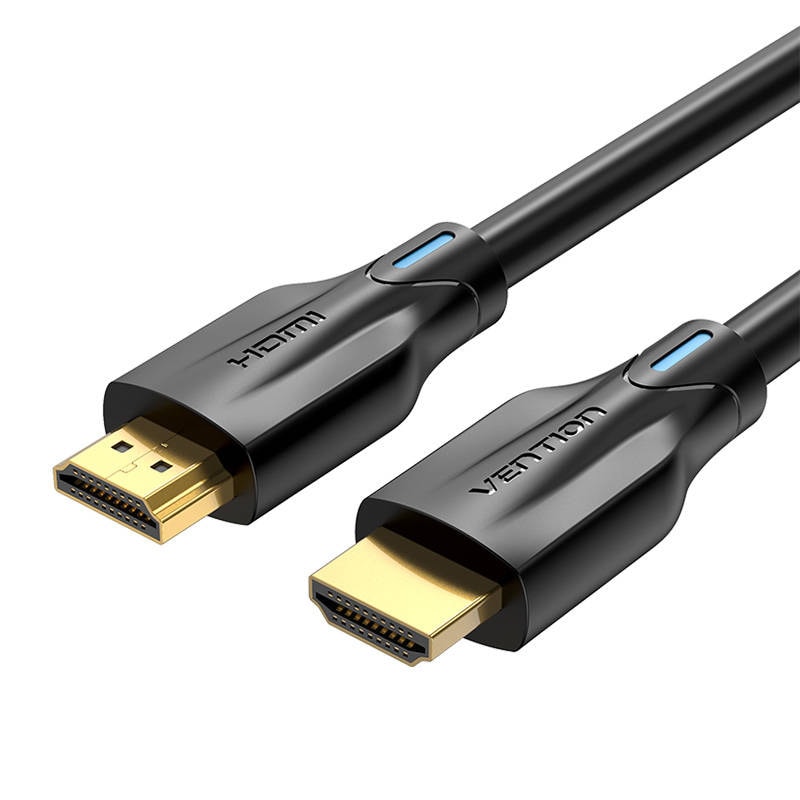 HDMI 2.1-kabel Vention AANBG, 8K 60Hz/ 4K 120Hz, 1,5m (svart)