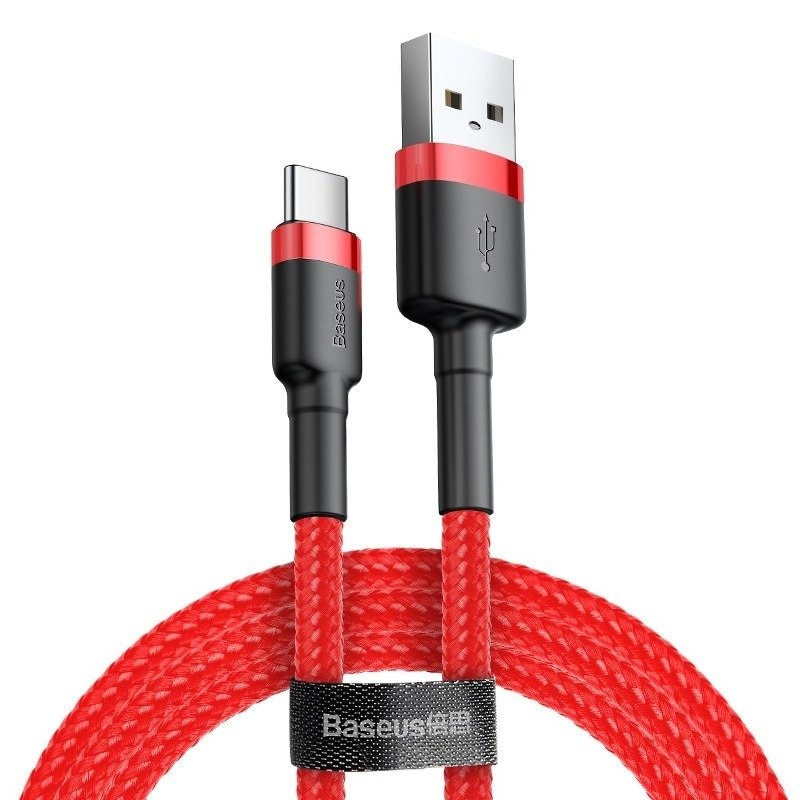 Baseus Cafule-kabel USB-C 2A 2m (Röd)