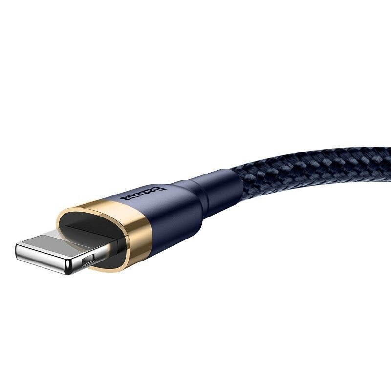 Baseus Cafule Blixtkabel 1,5A 2m (Guld+Dunkelblå)