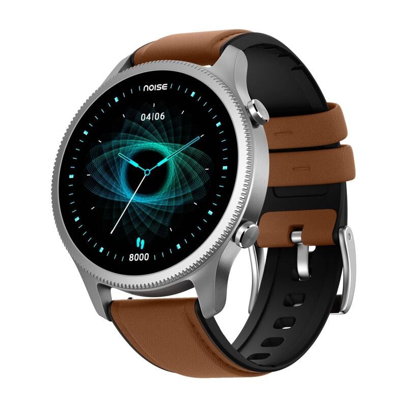 Noise Halo Smartwatch (Brun).