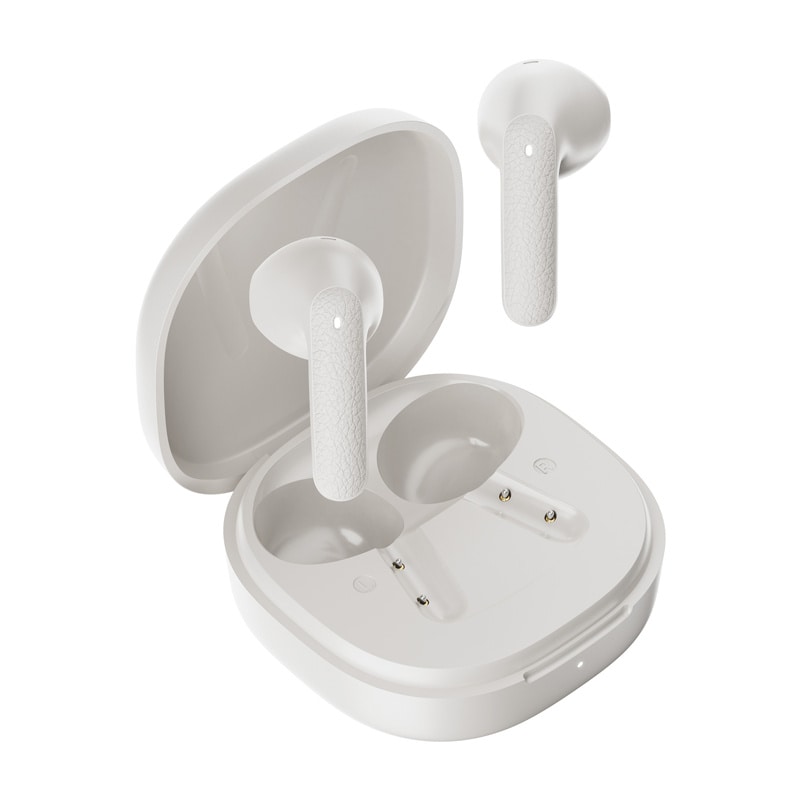 TWS QCY T41 hörlurar (vit)