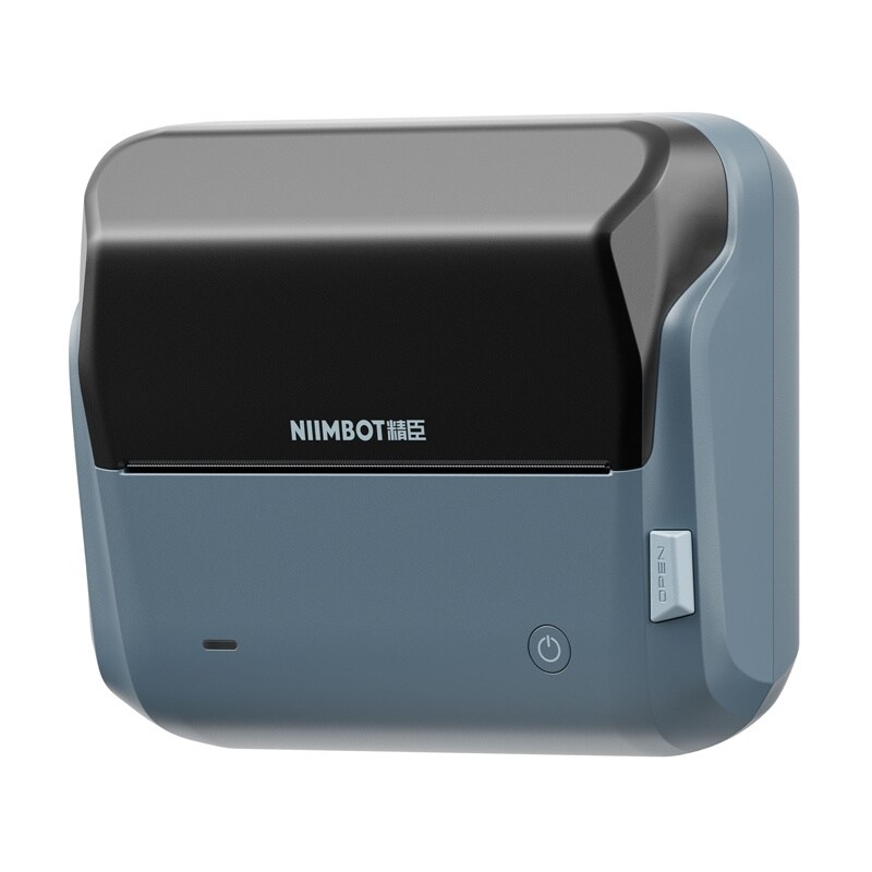 Niimbot B4 bärbar etikettskrivare (blå)