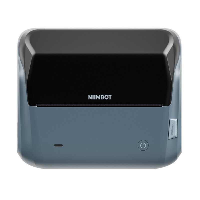 Niimbot B4 bärbar etikettskrivare (blå)