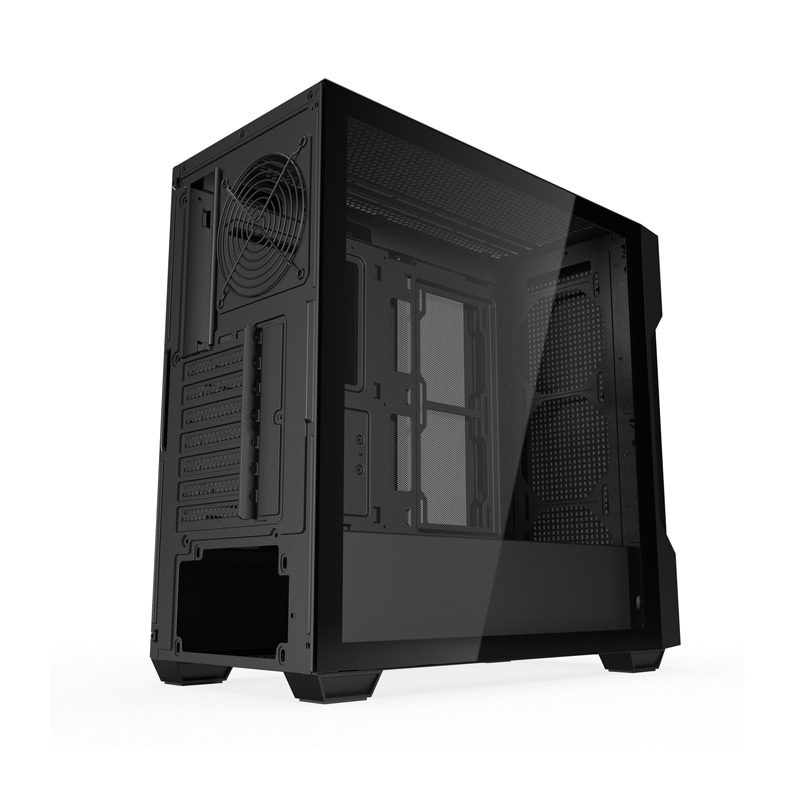 Darkflash DS900 Mesh datorchassi utan fläktar (Svart)