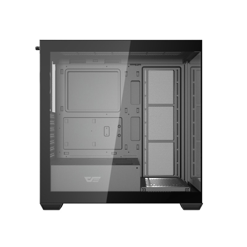 Darkflash DS900W datorchassi utan fläktar (Svart)