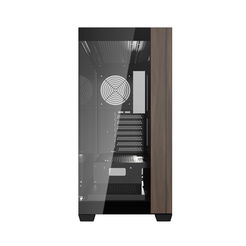 Darkflash DS900W datorchassi utan fläktar (Svart)