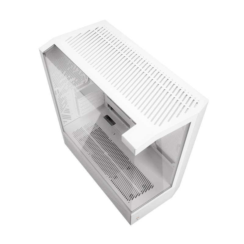 Darkflash DY460 datorchassi (vit) + 4 ARGB-fläktar
