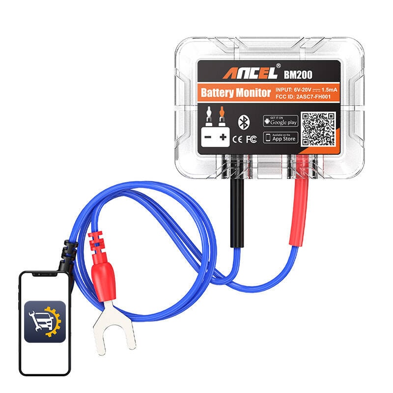 Bluetooth batteritestare Ancel BM200 6-20V DC