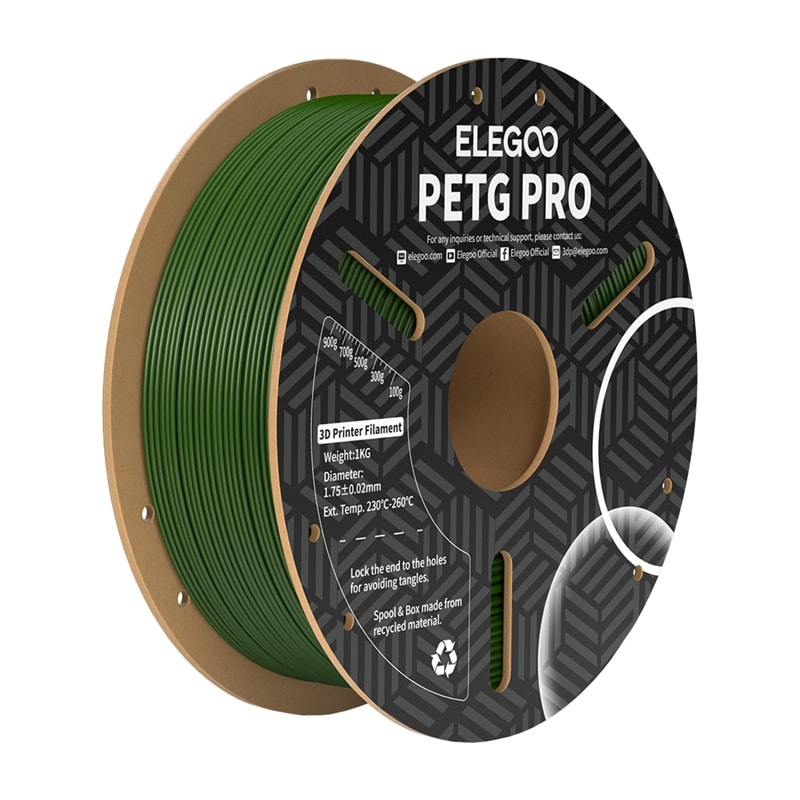 ELEGOO PETG Pro Filament (Olivgrön)