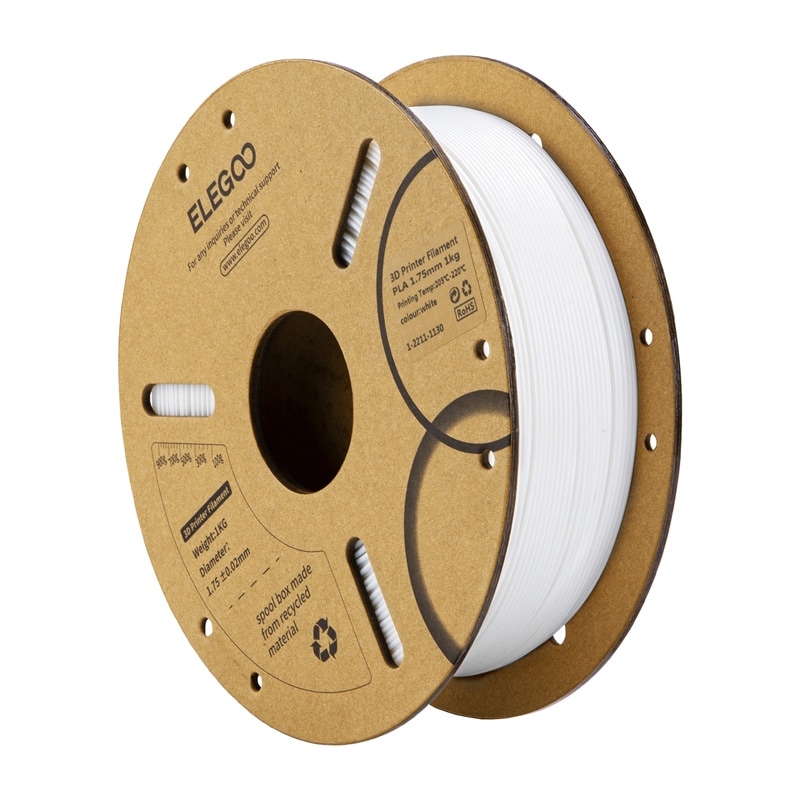 ELEGOO PLA Filament (vit)