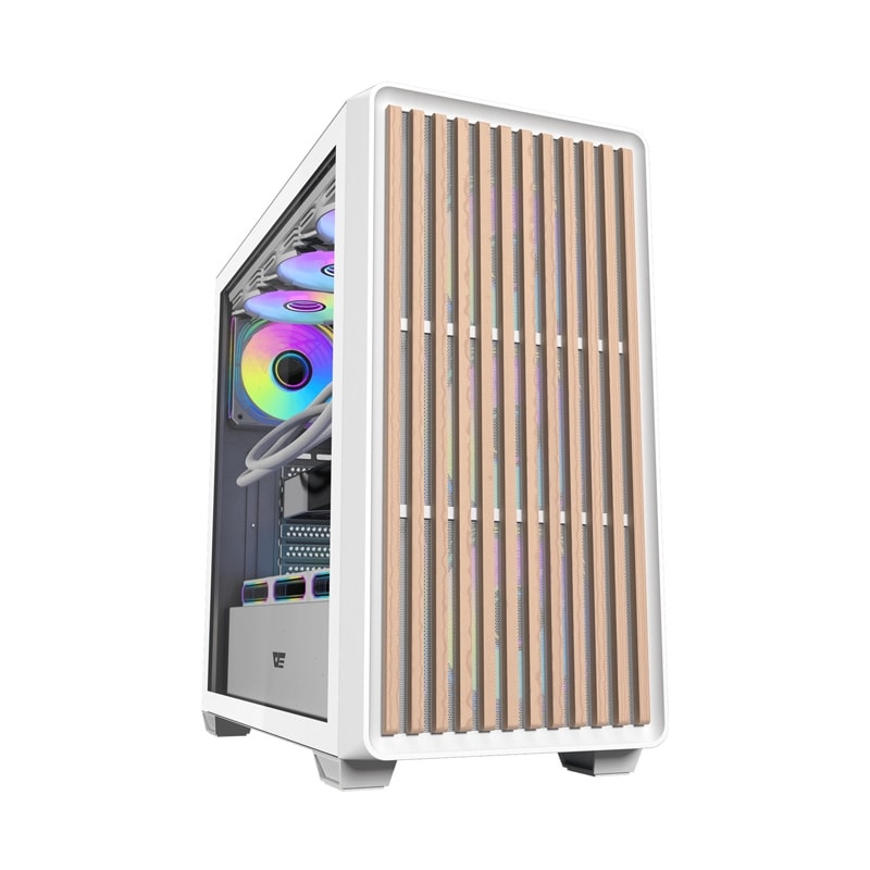 DarkFlash DS900WD datorchassi (vitt)