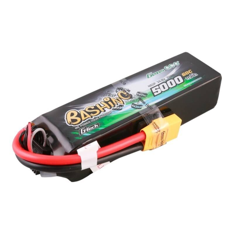 Gens ace G-Tech 5000mAh 14,8V 4S1P 60C Lipo batteripaket med XT90 Plug-Bashing-serie