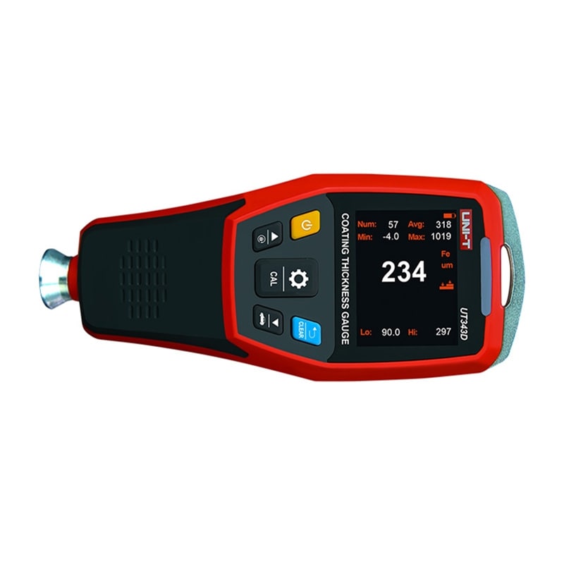 UNI-T UT343D test av färgtjocklek