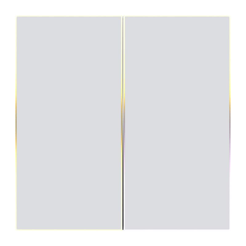 Touch ZigBee-ljusströmbrytare Avatto TS60-EU-W4 Quad TUYA (vit).