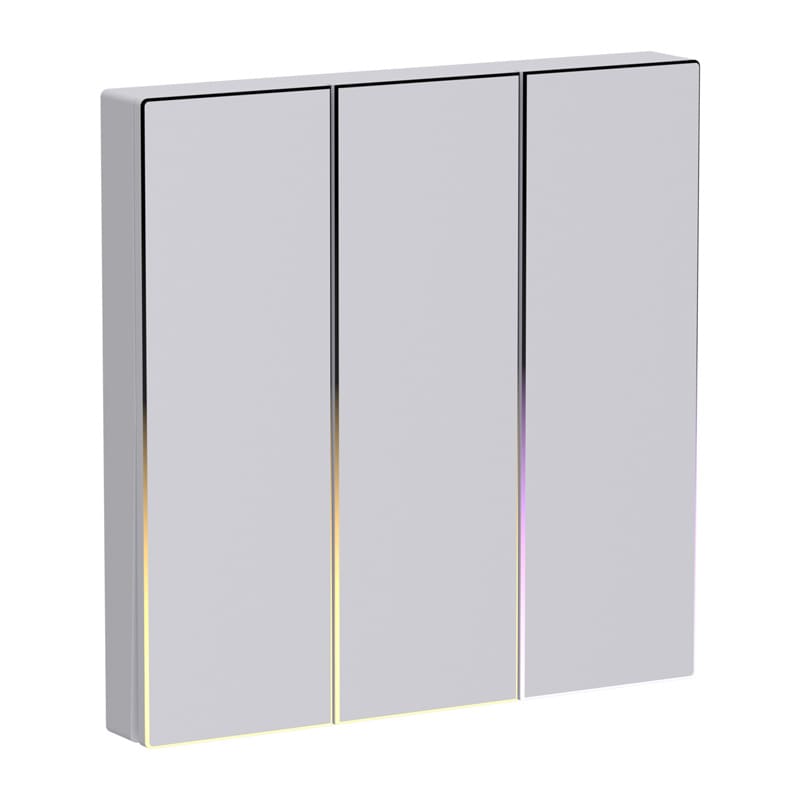Touch ZigBee Light Switch Avatto TS60-EU-W3 Triple TUYA (vit).
