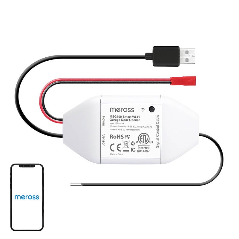 Meross MSG100HK smart garageportsbrytare (HomeKit)