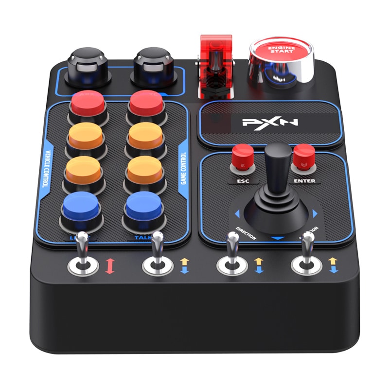 PXN CB1 kontrollbox knappsats för simracing / button box för racing simulator