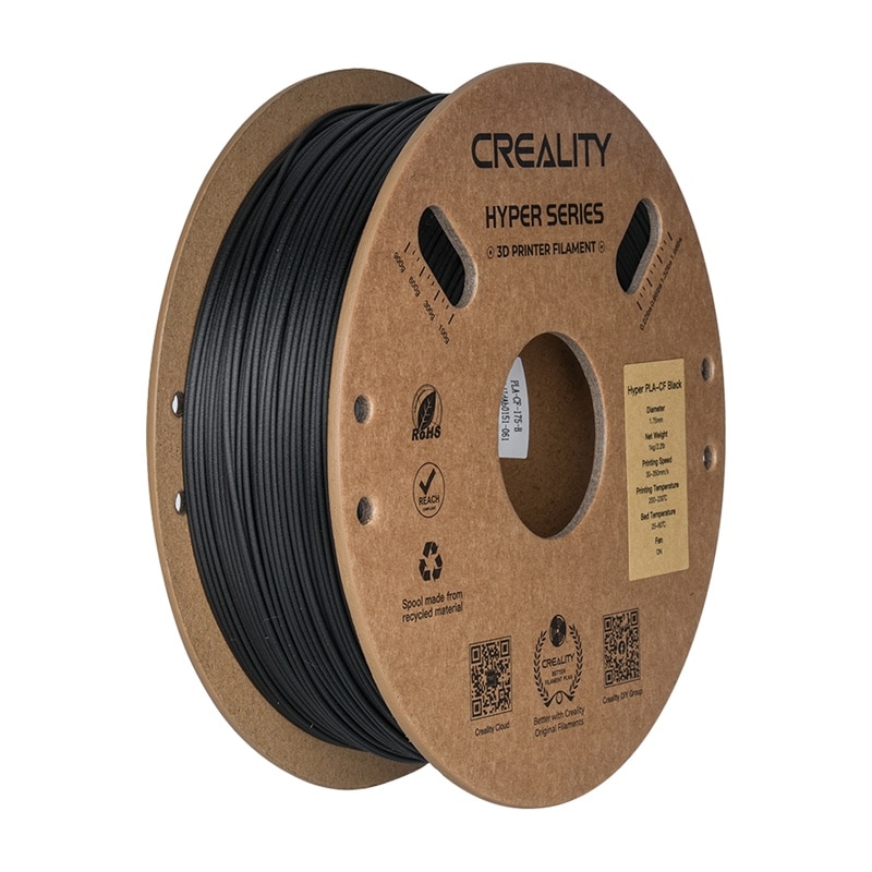 Hyper PLA-CF Creality Filament (svart)