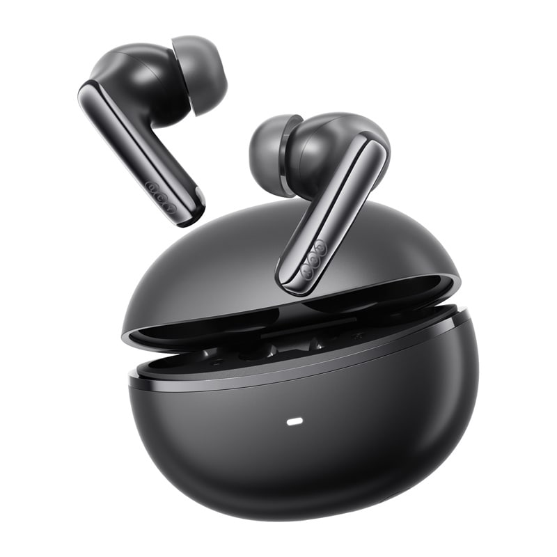 TWS QCY MeloBuds N70 hörlurar (svart)