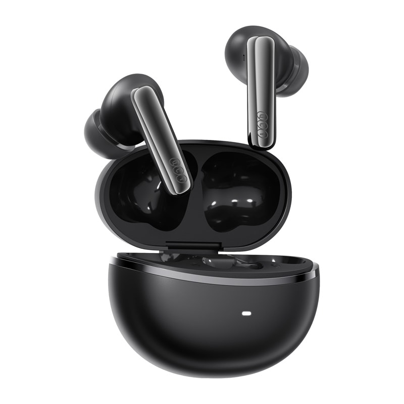 TWS QCY MeloBuds N70 hörlurar (svart)