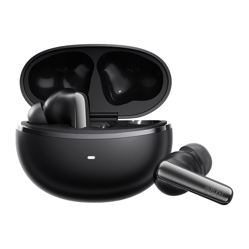 TWS QCY MeloBuds N70 hörlurar (svart)