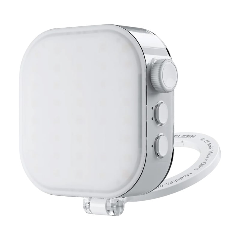 Ice Cube Telesin selfielampa med telefonhållare