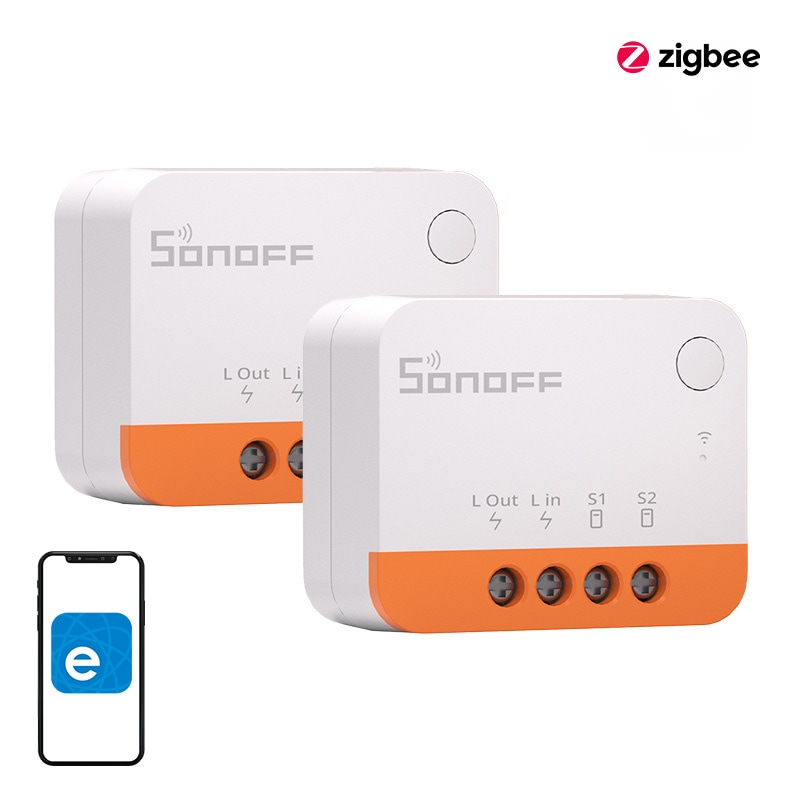 Sonoff ZBMINIL2 smart ZigBee minibrytare (2 st.)