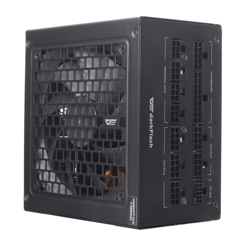 DarkFlash PMT1250 nätaggregat för dator (svart)