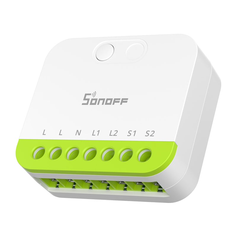 Sonoff MINI-ZB2GS ZigBee tvåkanals miniswitch