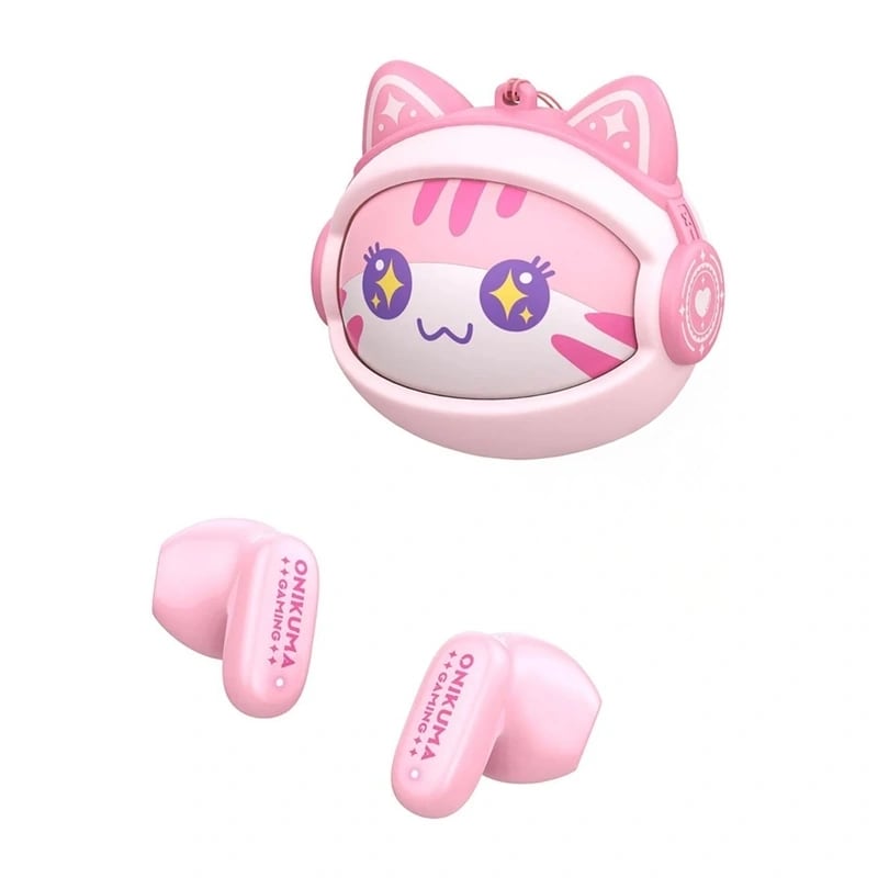 TWS ONIUKMA TX603 hörlurar (rosa)