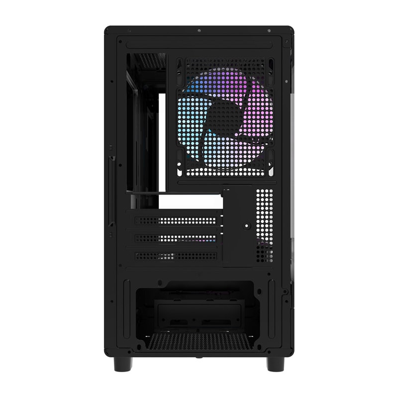 Darkflash DB330M datorchassi + 3 fläktar (svart)