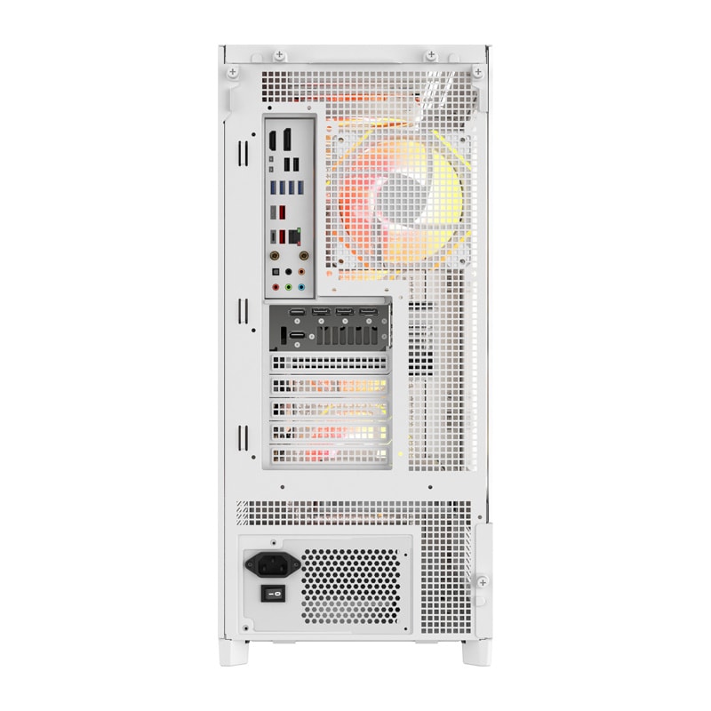 DarkFlash AIRNOVA datorchassi (vitt) + 3 fläktar