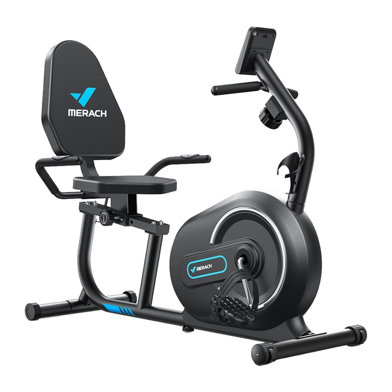 Product Image for MERACH MR-S08B1-EU liggande motionscykel (svart)