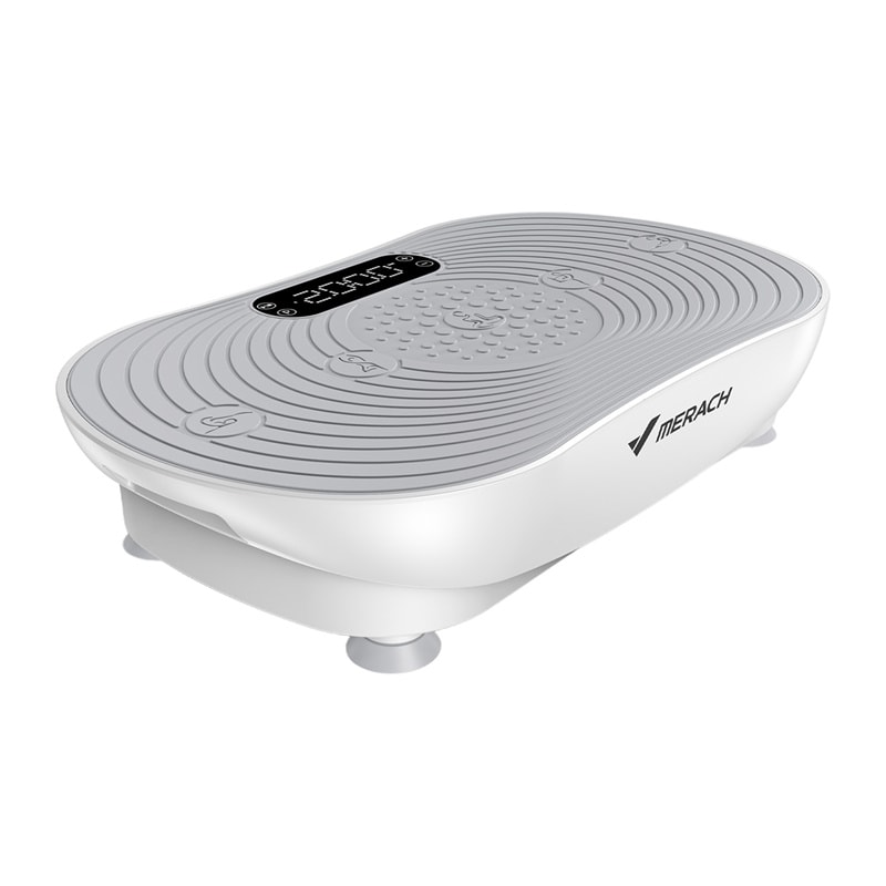 MERACH MR-2533W1-EU vibrationsplattform (vit) / Vibrationsplatta för hemmaträning