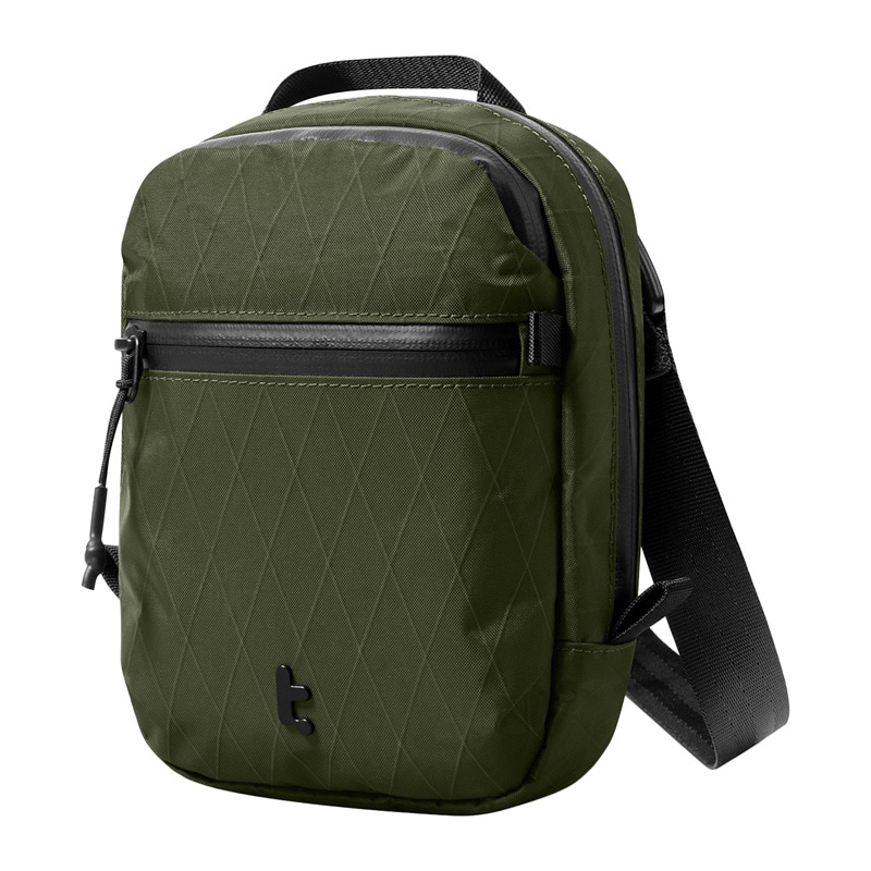 TOMTOC Aviator-T37 resväska med axelrem X-Pac 1,3L (grön)