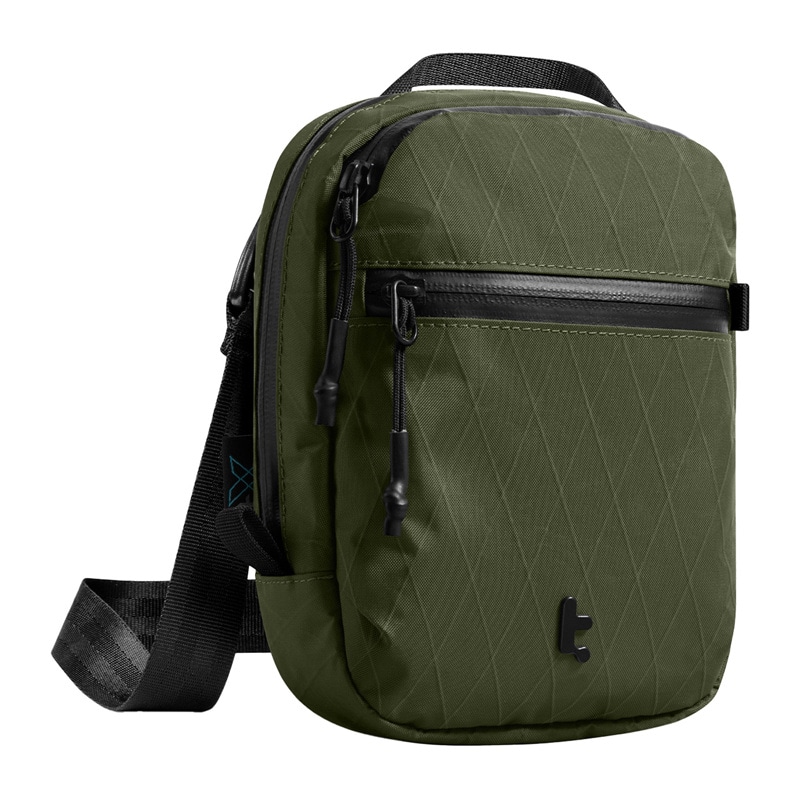 TOMTOC Aviator-T37 resväska med axelrem X-Pac 1,3L (grön)