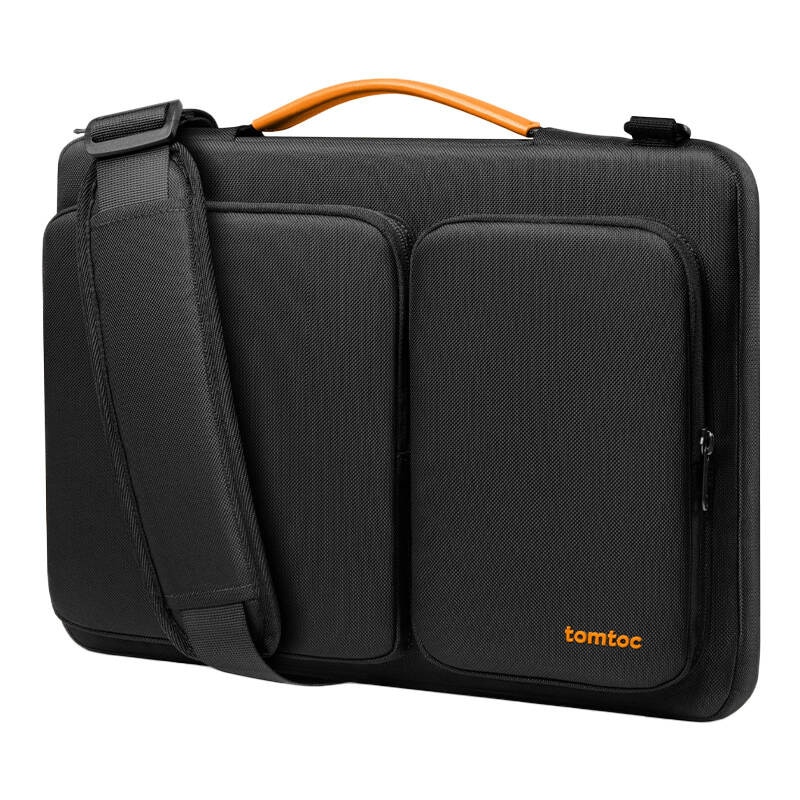 Portfölj för bärbar dator 13,5-14'' Tomtoc Defender-A42 (svart)