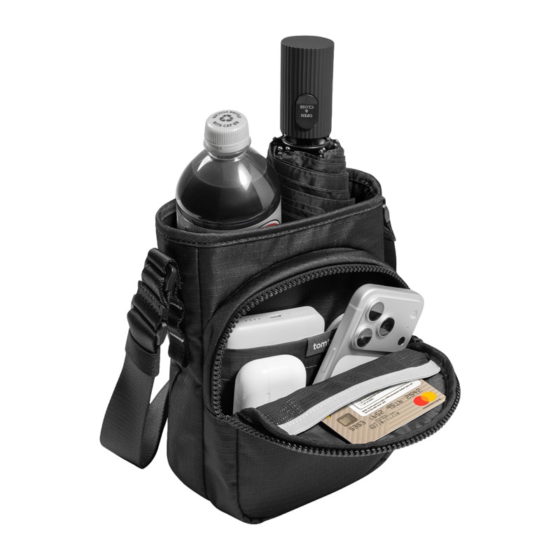 TOMTOC GameOn-G50 Switch 2 JoyCarry Sling Bag (svart)