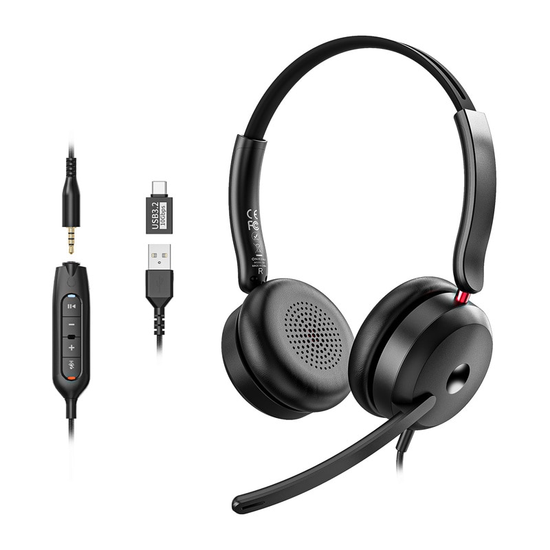 ONIKUMA X81 gaming-hörlurar (svart)