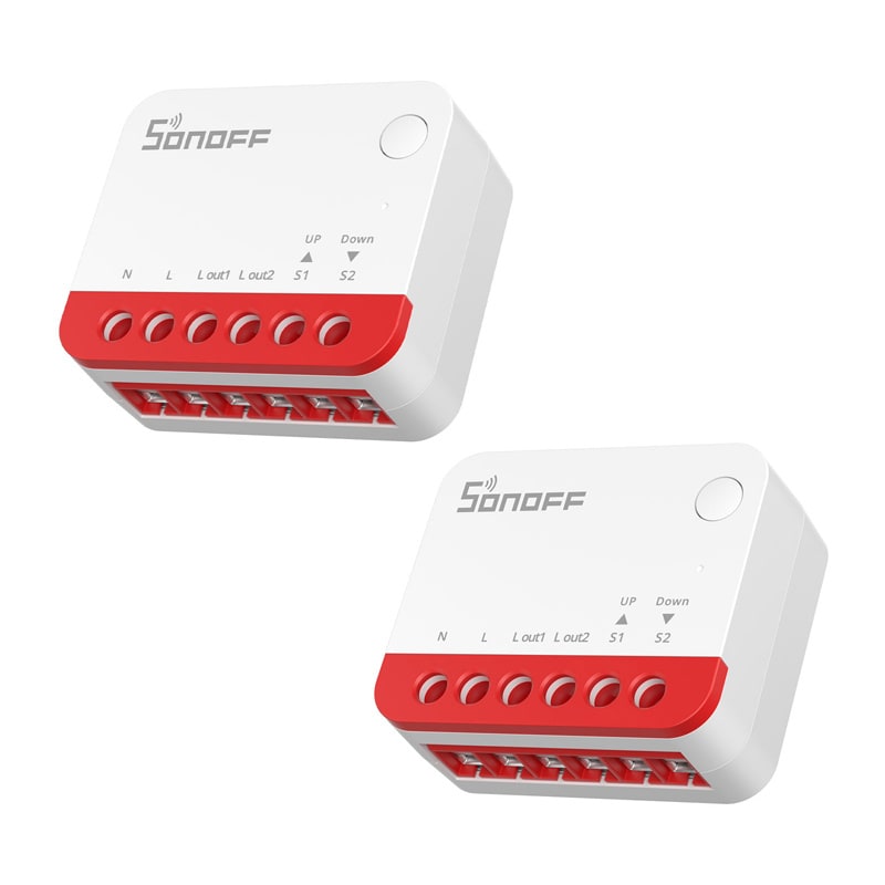 Smart ZigBee-omkopplare för rulljalusi Sonoff MINI-ZBRBS (2pak)