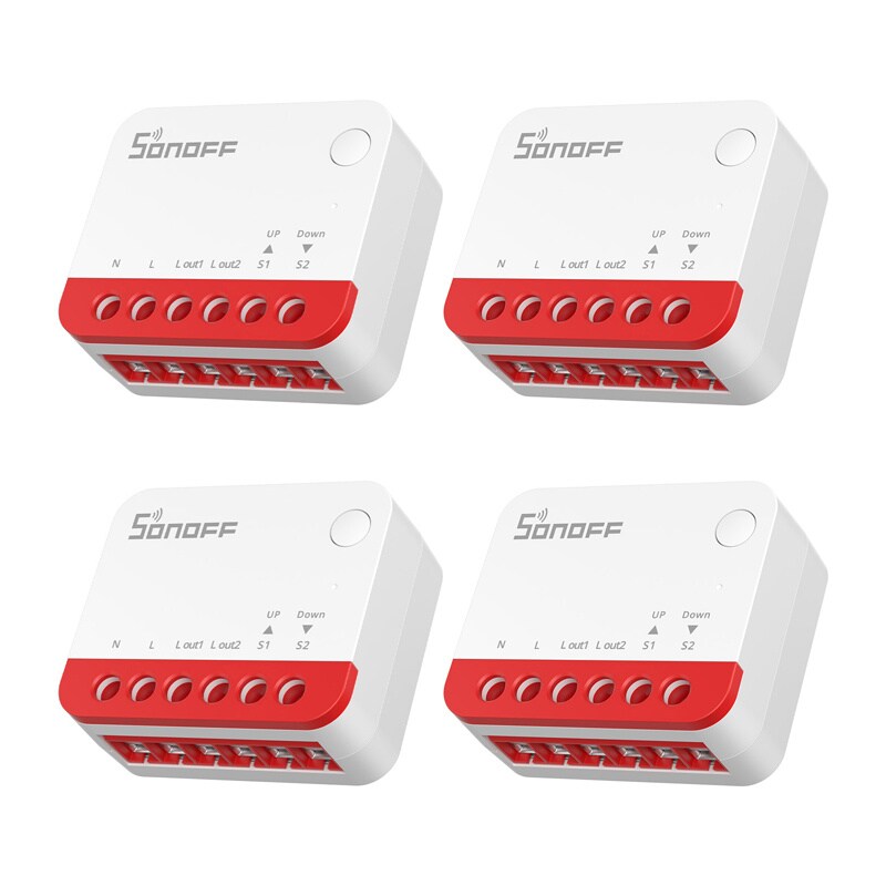 Smart ZigBee-omkopplare för rulljalusi Sonoff MINI-ZBRBS (4pak)