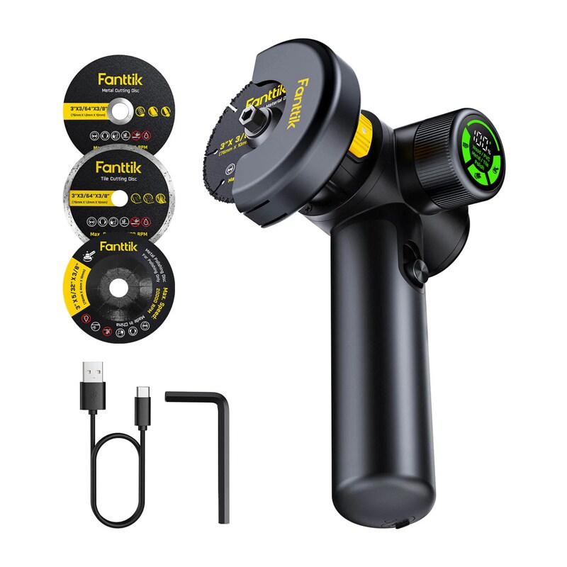 Fanttik M10 Ace sladdlös vinkelslip