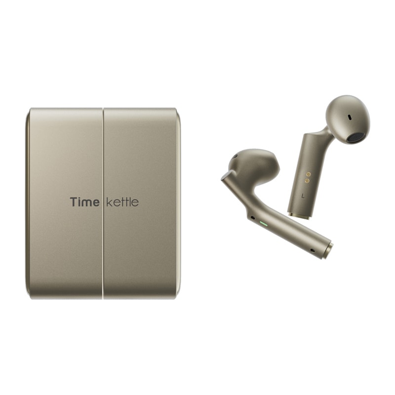 TIMEKETTLE W4 öronsnäckor för översättning (guld)