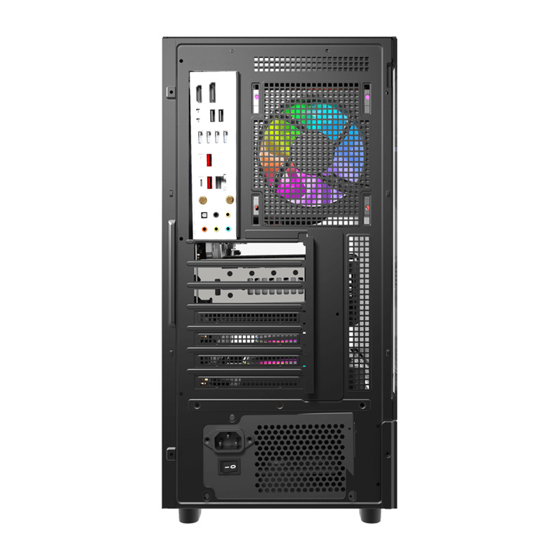 DarkFlash DS950 datorchassi (svart) + 6 fläktar