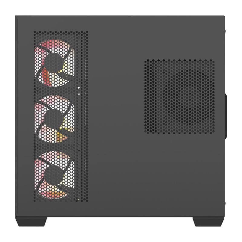 DarkFlash C280 datorchassi (svart) + 7 fläktar