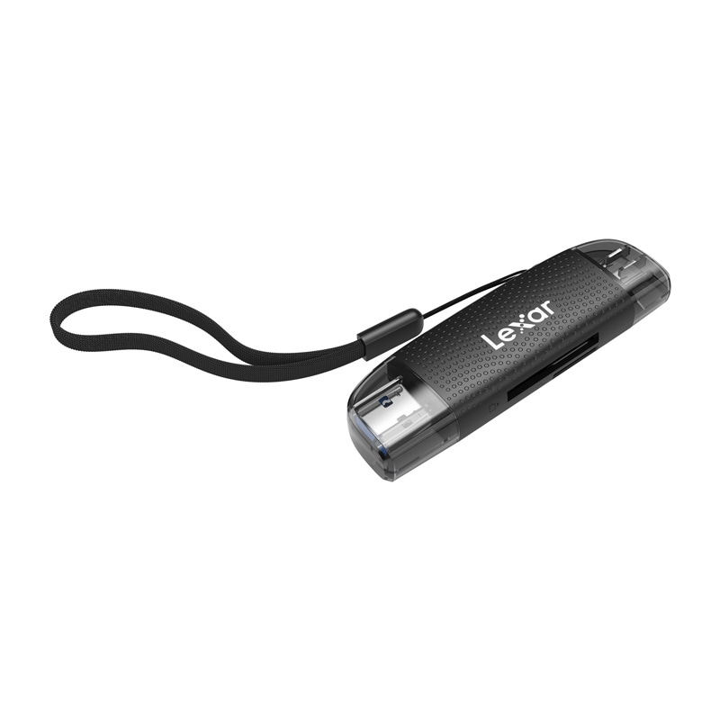 Lexar LRW310X Dubbel USB-A/C micro SD, SD USB 3.1 minneskortläsare