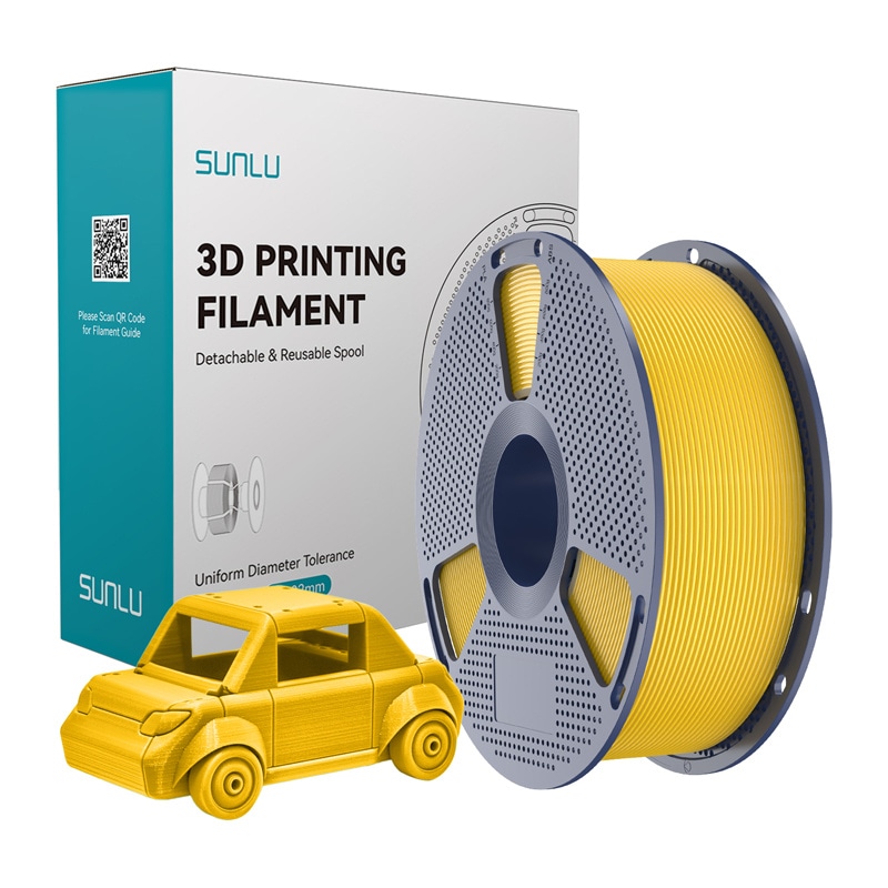Sunlu PETG-filament (ljusgul)