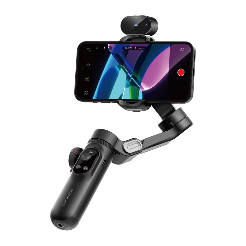 AOCHUAN X Pro Gimbal med AI-sensor (svart)