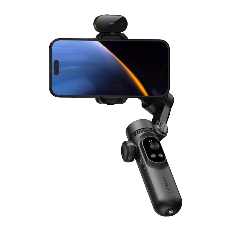 AOCHUAN X Pro Gimbal med AI-sensor (svart)